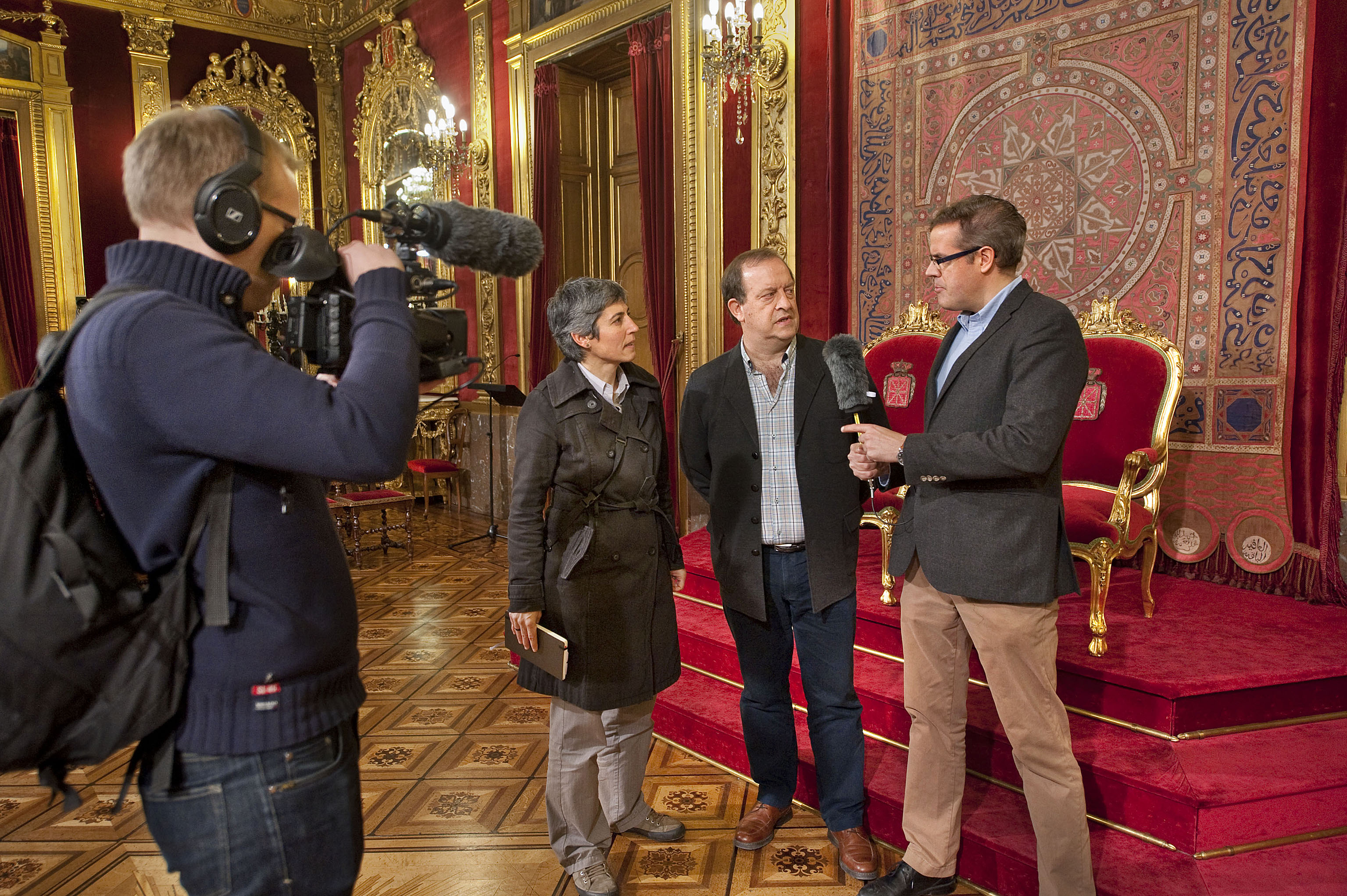 Entrar a la noticia: Un experto finlandés recaba en Navarra  información sobre el euskera para una serie  documental