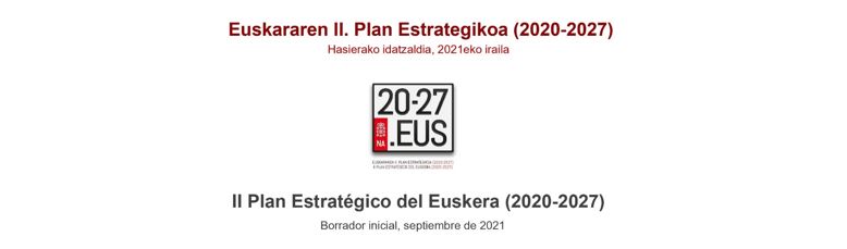 Entrar a la noticia: El Segundo Plan Estratégico del Euskera, abierto a las aportaciones de la ciudadanía